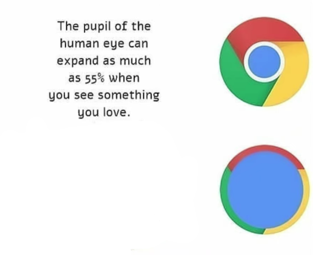 The Pupil Of The Human Eye Can Expand As Much As 55% When You Blank Meme Template