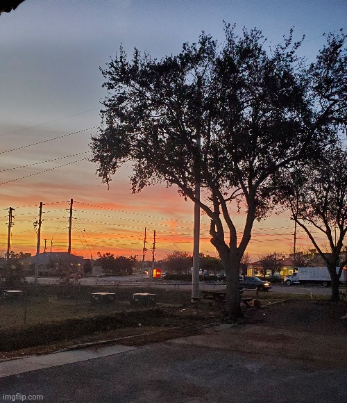 Sunrise  Port Richey, Fl. 12-15-20 | image tagged in sunrise,photo,beautiful nature,florida | made w/ Imgflip meme maker