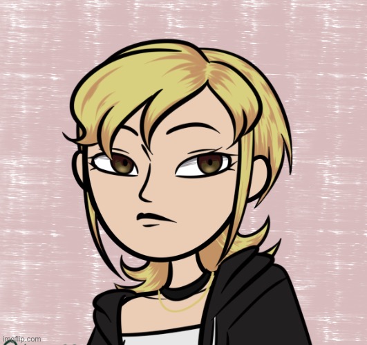 Pissed off me. (Again from a character creator) | made w/ Imgflip meme maker