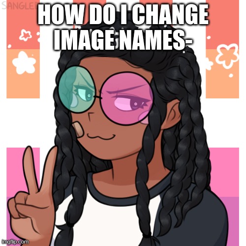 H e l p- :^) | HOW DO I CHANGE IMAGE NAMES- | image tagged in some_bored_kid_on_imgflip's_uqly_face | made w/ Imgflip meme maker