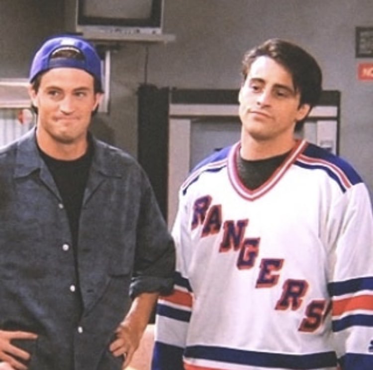 High Quality Chandler and Joey Blank Meme Template