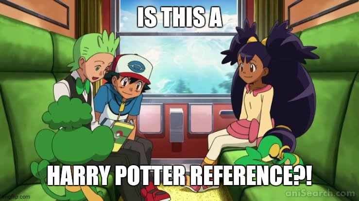 Harry Potter Pokemon | IS THIS A; HARRY POTTER REFERENCE?! | image tagged in harry potter pokemon | made w/ Imgflip meme maker