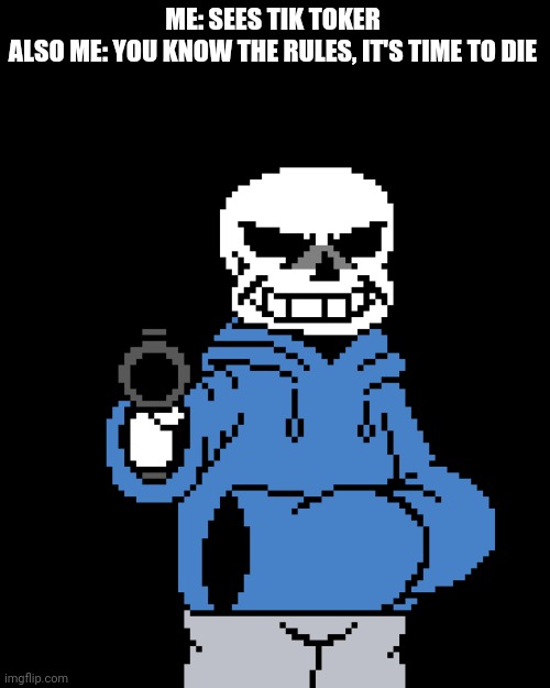 Sans gun - Imgflip