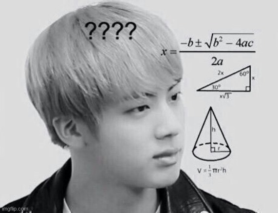 Confused Jin | image tagged in confused jin | made w/ Imgflip meme maker