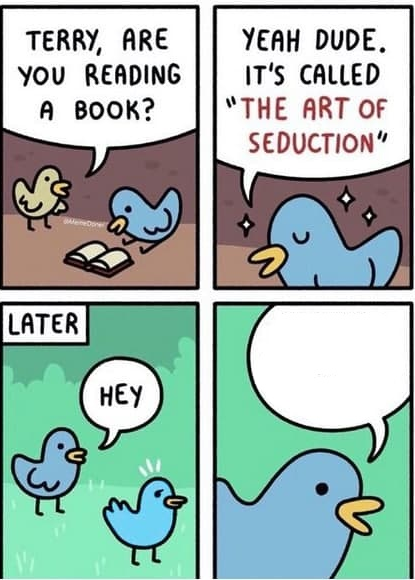High Quality art of seduction Blank Meme Template