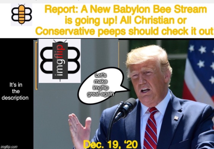 Please keep this stream clean | image tagged in babylon bee,christian,conservatives,clean,new stream | made w/ Imgflip meme maker