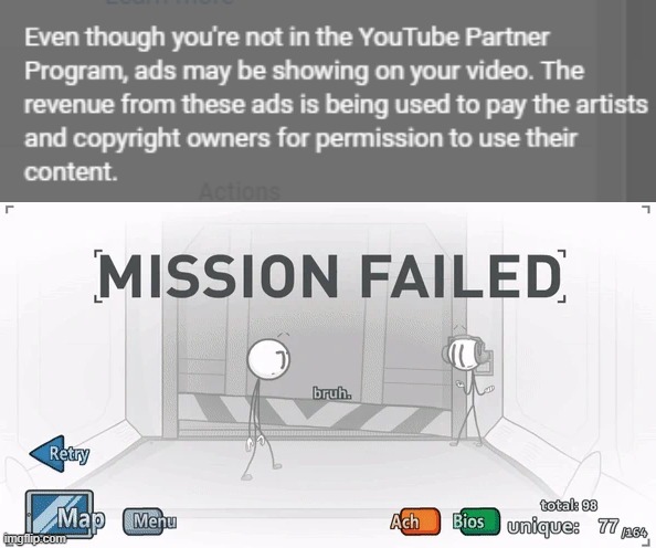 image tagged in hack fail valiant hero | made w/ Imgflip meme maker