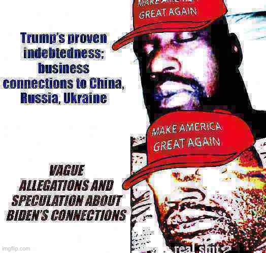 please tell us more about Presidential conflicts of interest | image tagged in maga,sleeping shaq,shaq,i sleep real shit,i sleep,conservative hypocrisy | made w/ Imgflip meme maker