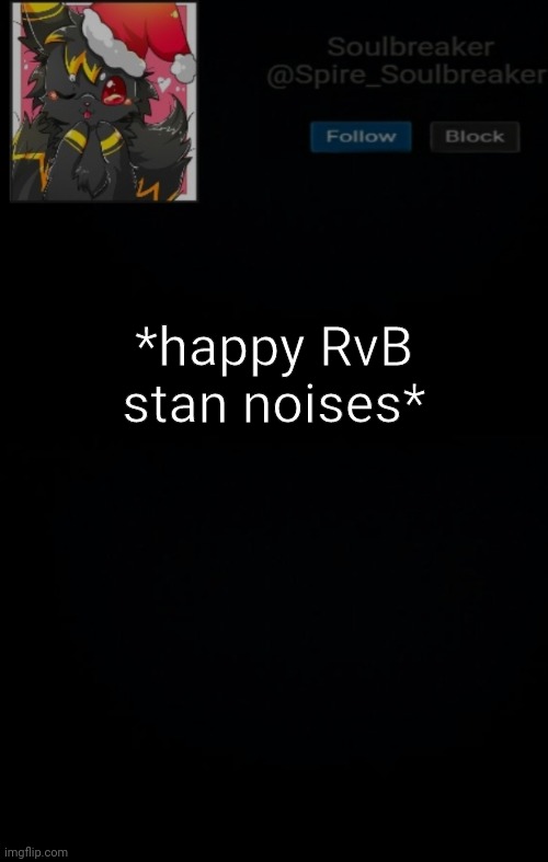 Spire Christmas Announcement Template | *happy RvB stan noises* | image tagged in spire christmas announcement template | made w/ Imgflip meme maker
