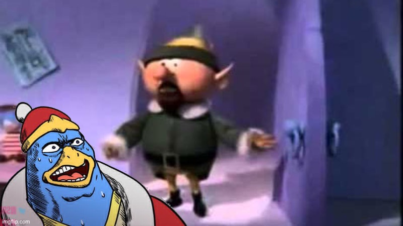 WHY WEREN'T YOU AT ELF PRACTICE? | image tagged in king dedede,why werent you at elf practice,memes | made w/ Imgflip meme maker