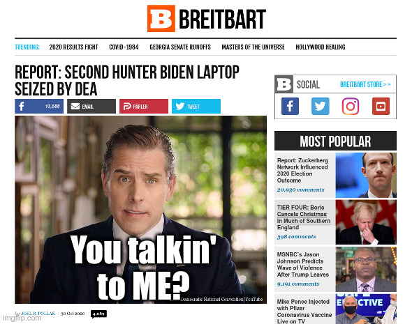 You talkin'
to ME? | made w/ Imgflip meme maker