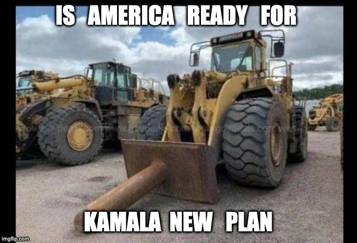 Cornholing for God | IS   AMERICA   READY   FOR; KAMALA  NEW   PLAN | image tagged in kamala,funny,meme,yoda,woman yelling at cat | made w/ Imgflip meme maker