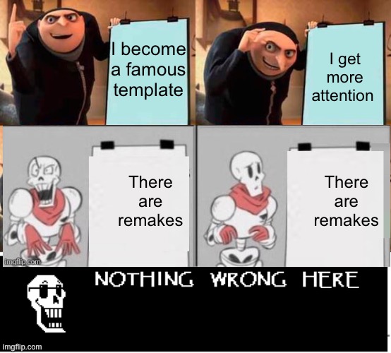 the gru meme in a nutshell : r/Undertale