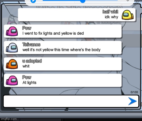 Proof from a random stranger I'm always imposter | made w/ Imgflip meme maker