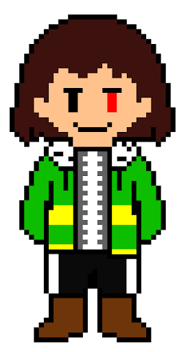 High Quality Storyshift Chara Blank Meme Template