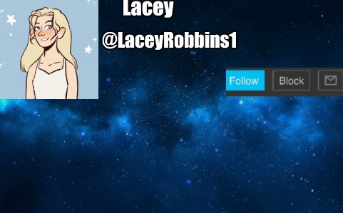Lacey announcement template Blank Meme Template