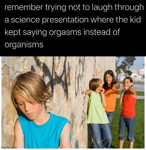 image tagged in kids laughing at other kid | made w/ Imgflip meme maker