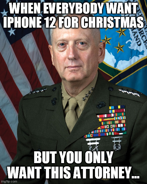 WHEN EVERYBODY WANT IPHONE 12 FOR CHRISTMAS; BUT YOU ONLY WANT THIS ATTORNEY... | made w/ Imgflip meme maker