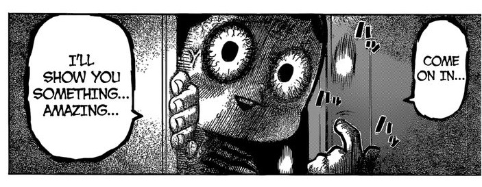 High Quality Mineta Come on in I'll show you something amazing manga Blank Meme Template