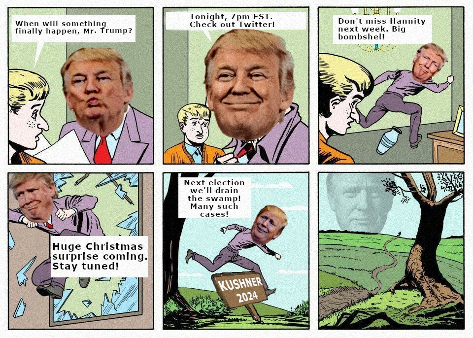High Quality Trump comic Blank Meme Template
