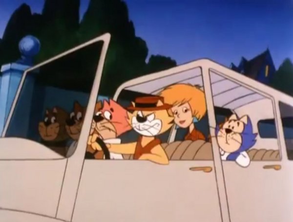 High Quality Traffic jam (Top Cat and the Beverly Hills Cats) Blank Meme Template