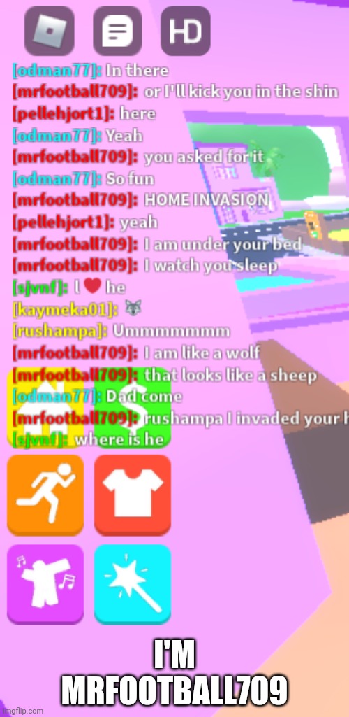 I'M MRFOOTBALL709 | made w/ Imgflip meme maker