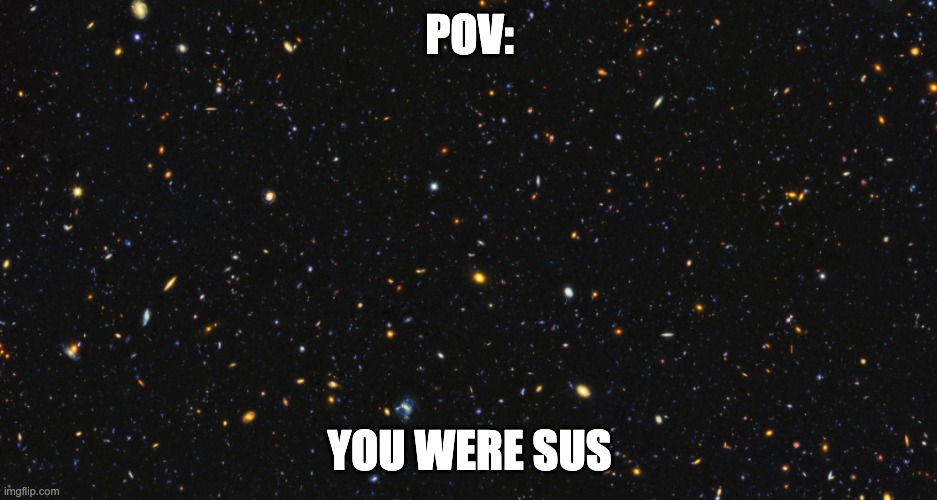 sus | POV:; YOU WERE SUS | image tagged in sus | made w/ Imgflip meme maker