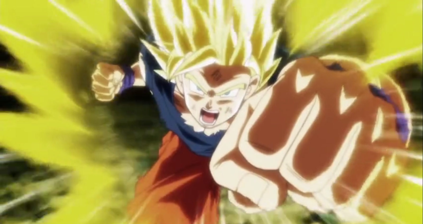 Goku as SS Blank Meme Template