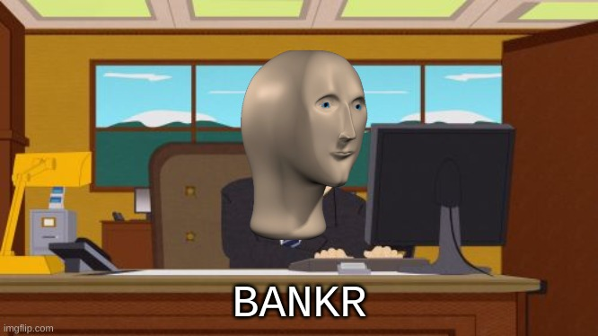 High Quality meme man banker Blank Meme Template