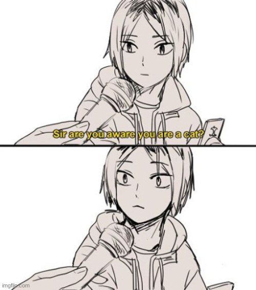 Kenma: wot m8? | made w/ Imgflip meme maker