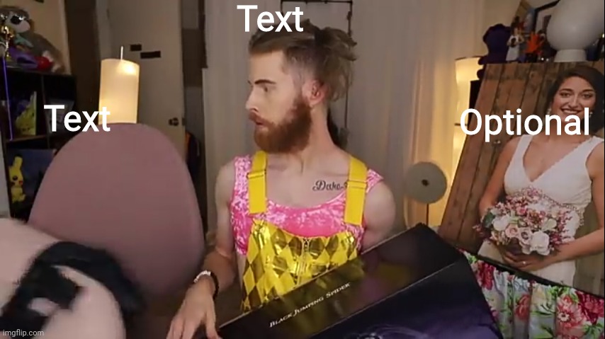 I screenshotted this from an imbrandonfarris video. It's called Brandon Farris concerned | Text; Text; Optional | image tagged in brandon farris concerned | made w/ Imgflip meme maker