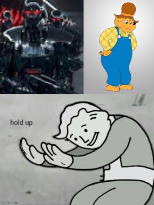 Dark Trooper/ Berenstain Bears | image tagged in star wars,bears,original meme | made w/ Imgflip meme maker