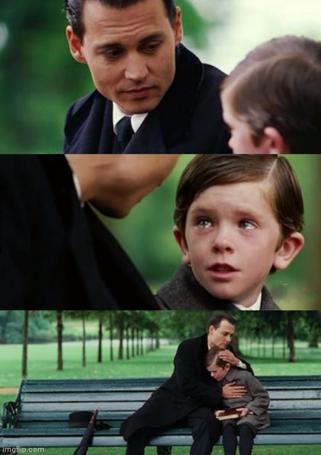 Hug child Blank Meme Template