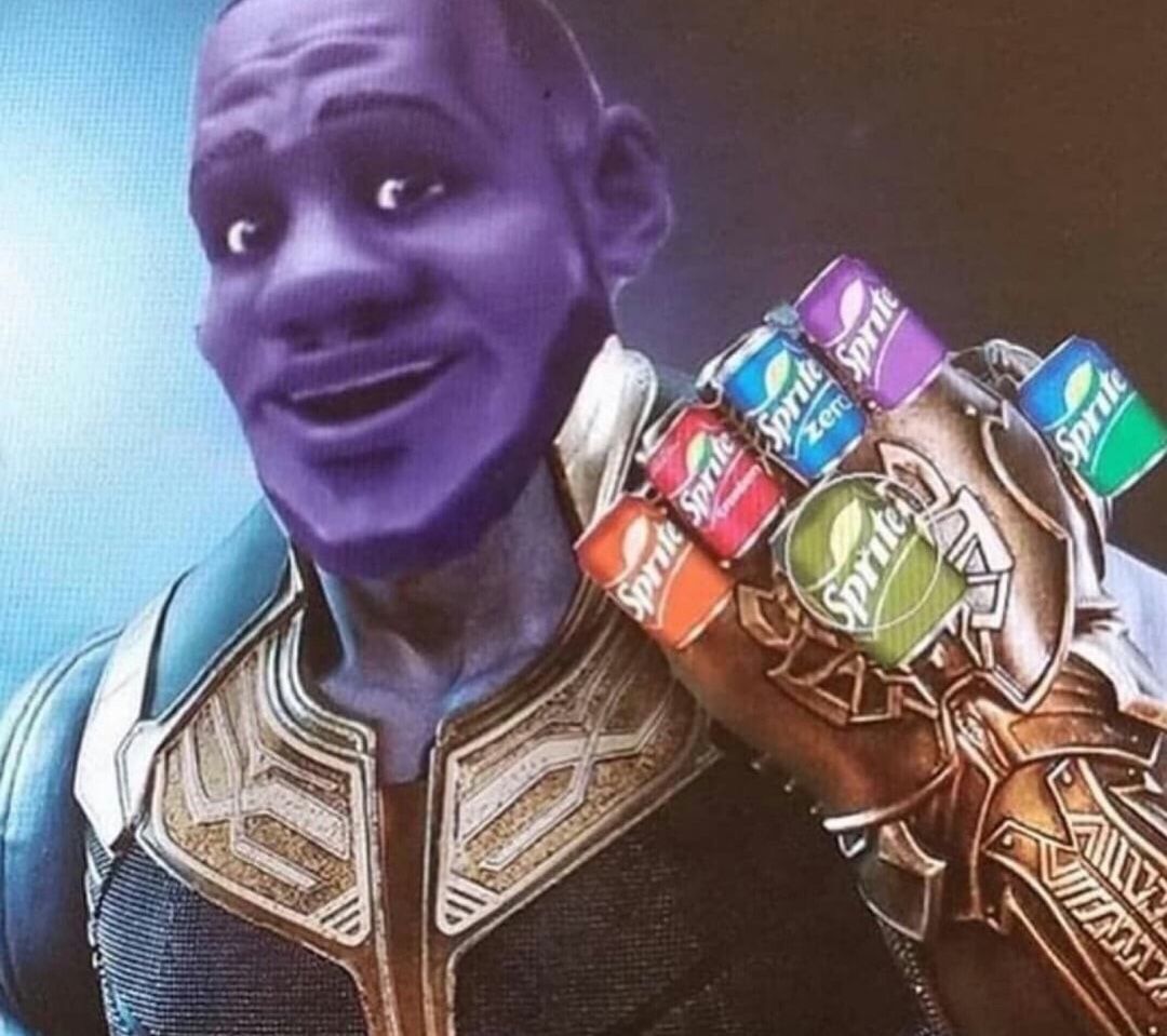 thanos sprite cranberry Blank Meme Template