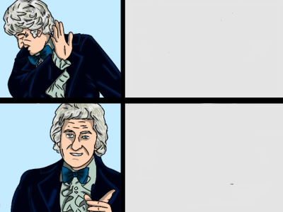 High Quality the third doctor who hotline Blank Meme Template
