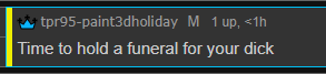 time to hold a funeral for your dick Blank Meme Template