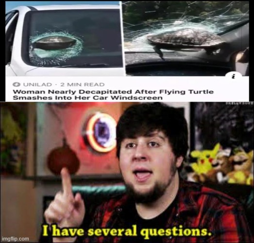 When Mario Kart goes too far | image tagged in i have several questions,memes,jontron | made w/ Imgflip meme maker
