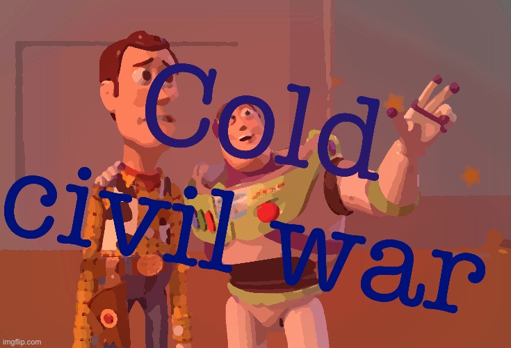 High Quality Cold Civil War Blank Meme Template
