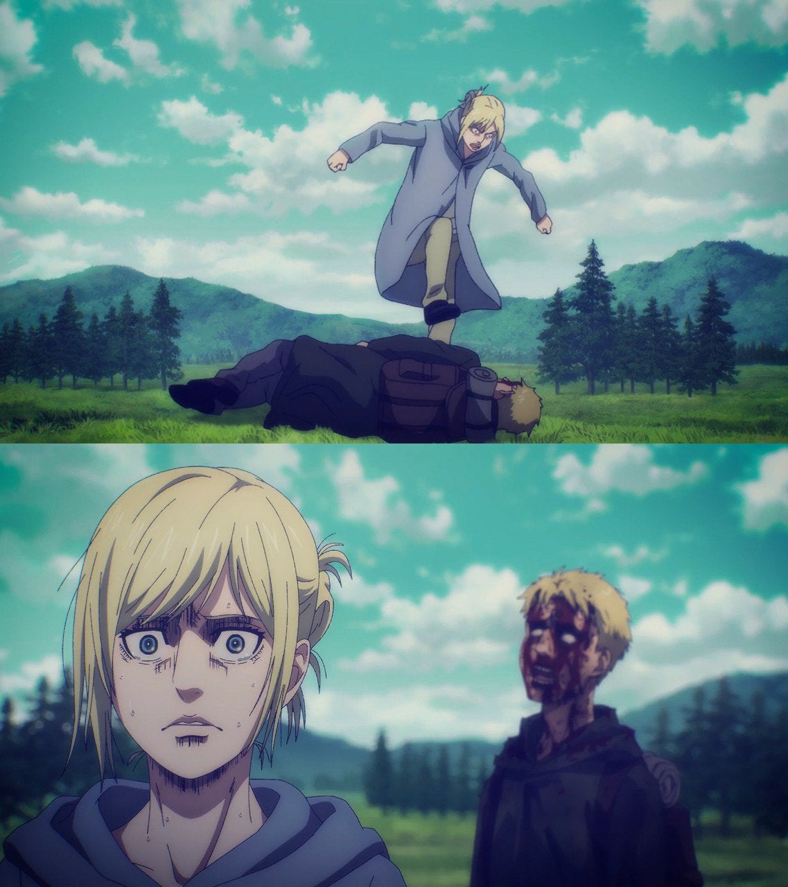 High Quality Zombie Reiner Blank Meme Template