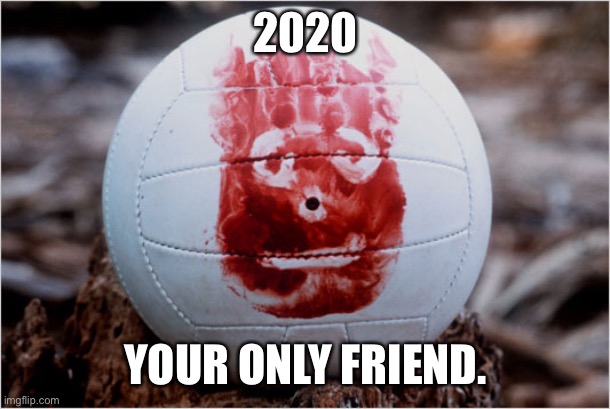  2020; YOUR ONLY FRIEND. | image tagged in 2020 | made w/ Imgflip meme maker