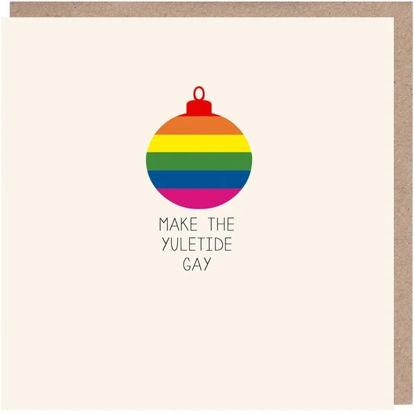 Make the Yuletide Gay Blank Meme Template