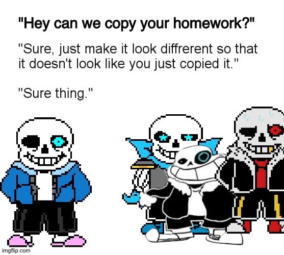 What Sans Au are you?