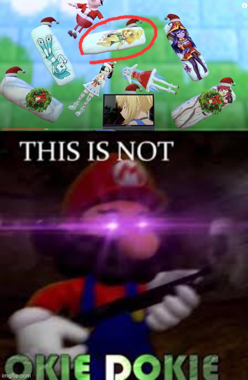 Why Kevin why | image tagged in this is not okie dokie,smg4 | made w/ Imgflip meme maker