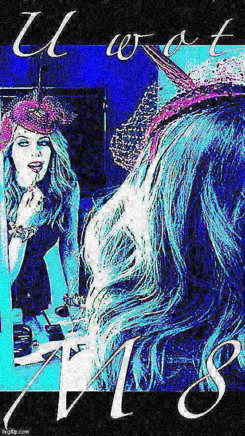 Kylie U Wot M8 deep-fried 1 Blank Meme Template