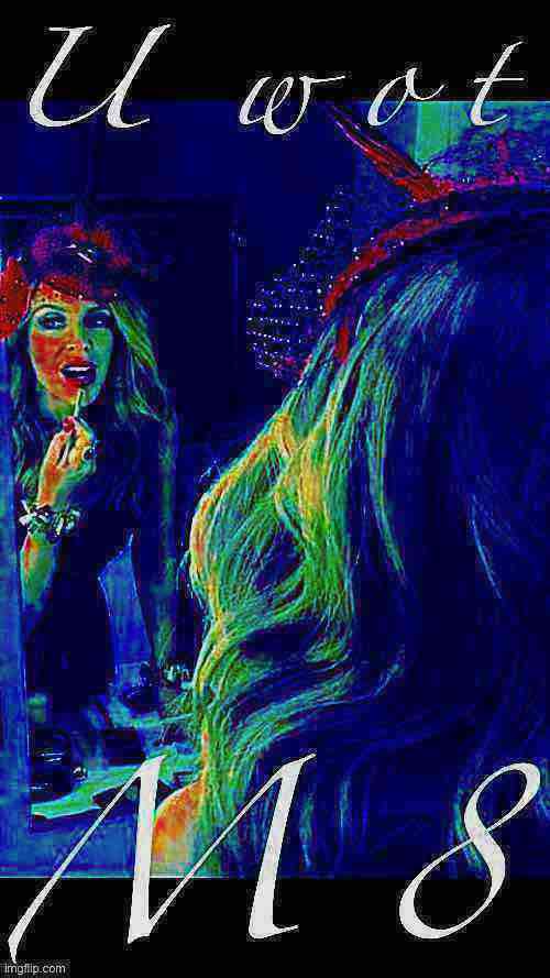 Kylie U Wot M8 deep-fried 3 Blank Meme Template