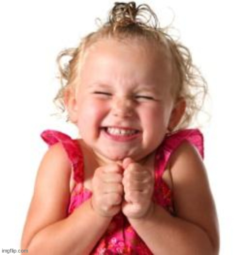 excited girl | image tagged in excited girl | made w/ Imgflip meme maker