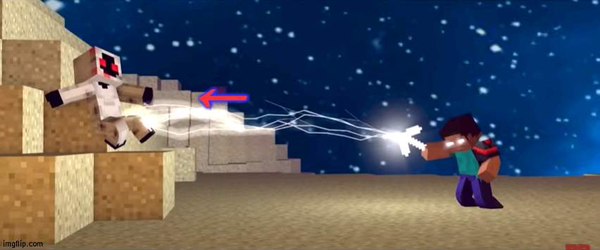 Herobrine | ← | image tagged in herobrine | made w/ Imgflip meme maker