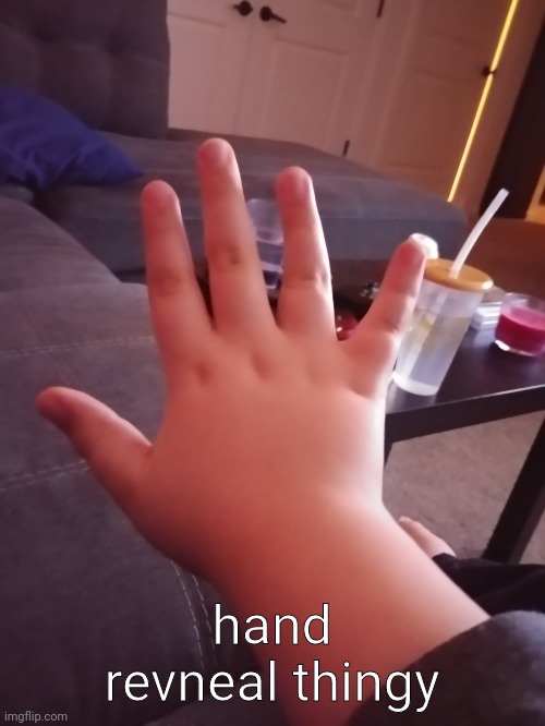 æ | hand revneal thingy | image tagged in ae | made w/ Imgflip meme maker