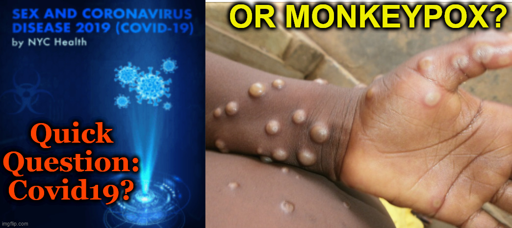 OR MONKEYPOX? Quick Question:
Covid19? | made w/ Imgflip meme maker