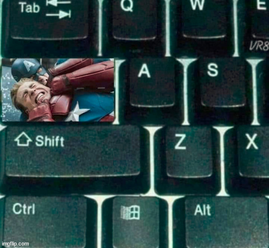 Caps Lock | image tagged in superheroes | made w/ Imgflip meme maker